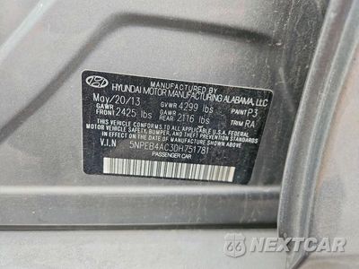 Zdjęcie 12 z 12 samochodu: 2013 HYUNDAI SONATA GLS VIN:5NPEB4AC3DH751781 - miniatura