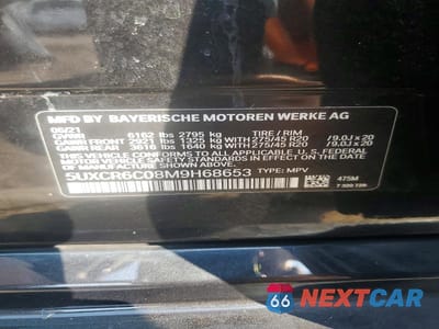 Zdjęcie 13 z 13 samochodu: 2021 BMW X5 VIN:5UXCR6C08M9H68653 - miniatura