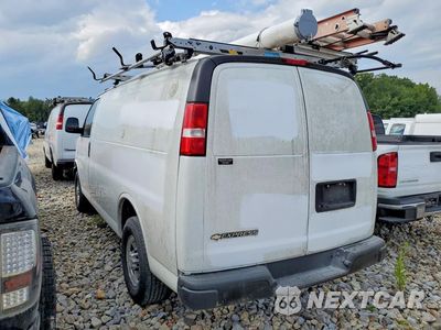 Drugie zdjęcie samochodu z przodu: 2020 CHEVROLET EXPRESS G2500 VIN:1GCWGAFG7L1271071 - miniatura