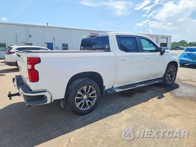 Trzecie zdjęcie samochodu z tyłu: 2019 CHEVROLET SILVERADO K1500 RST VIN:3GCUYEED8KG136121 - miniatura