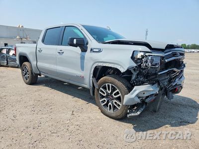 Czwarte zdjęcie samochodu z boku: 2025 GMC SIERRA K1500 AT4 VIN:3GTUUEE84SG210326 - miniatura