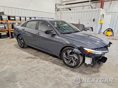 Czwarte zdjęcie samochodu z boku: 2025 HYUNDAI ELANTRA SEL SPORT VIN:KMHLM4DG4SU873239 - miniatura