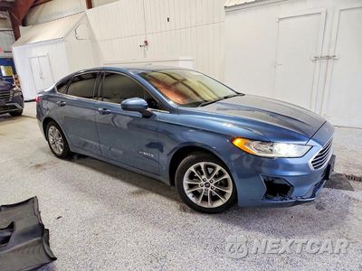 Czwarte zdjęcie samochodu z boku: 2019 FORD FUSION SE VIN:3FA6P0LUXKR195828 - miniatura