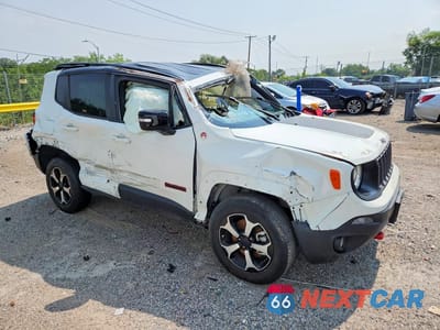 Czwarte zdjęcie samochodu z boku: 2022 JEEP RENEGADE TRAILHAWK VIN:ZACNJDC1XNPN69967 - miniatura