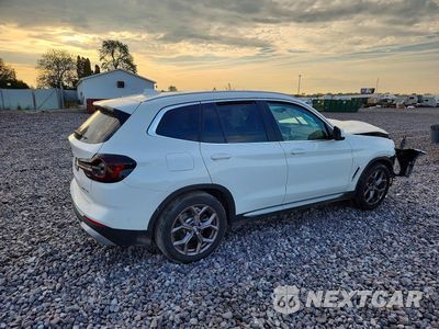Trzecie zdjęcie samochodu z tyłu: 2024 BMW X3 SDRIVE30I VIN:5UX43DP08R9U46958 - miniatura