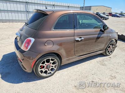 Trzecie zdjęcie samochodu z tyłu: 2015 FIAT 500 SPORT VIN:3C3CFFBR8FT504290 - miniatura