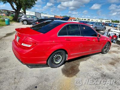 Trzecie zdjęcie samochodu z tyłu: 2014 MERCEDES-BENZ C 250 VIN:WDDGF4HBXER307811 - miniatura