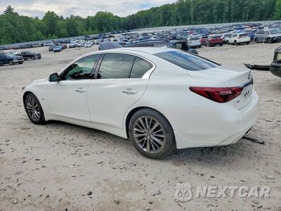 Drugie zdjęcie samochodu z przodu: 2018 INFINITI Q50 3.0T LUXE VIN:JN1EV7AR6JM610401 - miniatura
