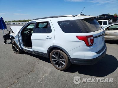 Drugie zdjęcie samochodu z przodu: 2018 FORD EXPLORER XLT VIN:1FM5K7DHXJGB65647 - miniatura