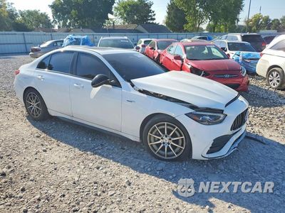 Czwarte zdjęcie samochodu z boku: 2023 MERCEDES-BENZ C 43 AMG VIN:W1KAF8HB7PR101247 - miniatura