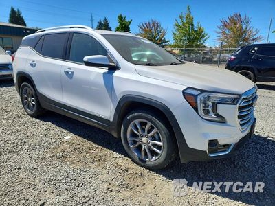 Czwarte zdjęcie samochodu z boku: 2022 GMC TERRAIN SLT VIN:3GKALVEV4NL157848 - miniatura