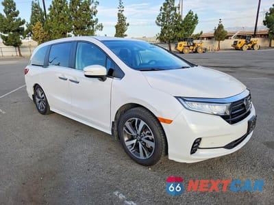 Czwarte zdjęcie samochodu z boku: 2024 HONDA ODYSSEY TOURING VIN:5FNRL6H81RB019571 - miniatura