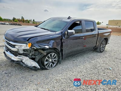 2022 CHEVROLET SILVERADO K1500 LT 1GCUDDED7NZ584361 - główne zdjęcie licytacji z USA - miniatura
