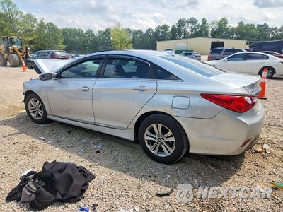 Drugie zdjęcie samochodu z przodu: 2014 HYUNDAI SONATA GLS VIN:5NPEB4AC2EH861349 - miniatura