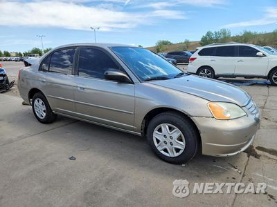 Czwarte zdjęcie samochodu z boku: 2003 HONDA CIVIC LX VIN:1HGES16523L007108 - miniatura