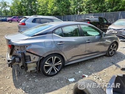 Trzecie zdjęcie samochodu z tyłu: 2021 NISSAN SENTRA SR VIN:3N1AB8DV6MY202892 - miniatura