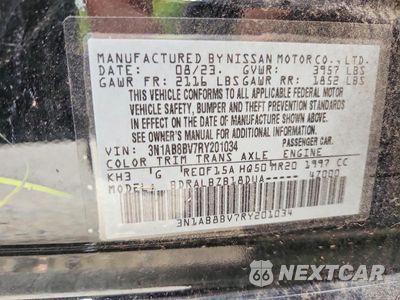 Zdjęcie 13 z 13 samochodu: 2024 NISSAN SENTRA S VIN:3N1AB8BV7RY201034 - miniatura