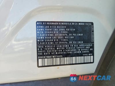 Zdjęcie 13 z 13 samochodu: 2026 VOLKSWAGEN TIGUAN SE VIN:3VVER7RM8TM014435 - miniatura