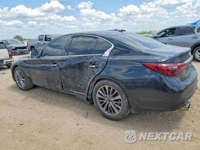 Drugie zdjęcie samochodu z przodu: 2019 INFINITI Q50 3.0T LUXE VIN:JN1EV7AP9KM542269 - miniatura