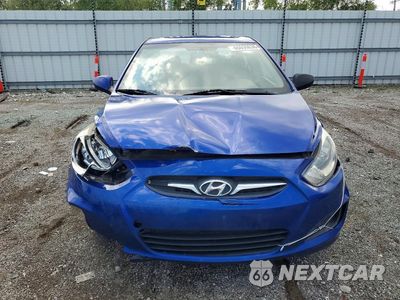 Piąte zdjęcie samochodu w środku: 2014 HYUNDAI ACCENT GLS VIN:KMHCT4AE6EU642353 - miniatura