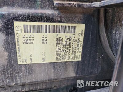 Zdjęcie 13 z 13 samochodu: 2013 NISSAN MAXIMA 3.5 SV VIN:1N4AA5AP2DC809570 - miniatura
