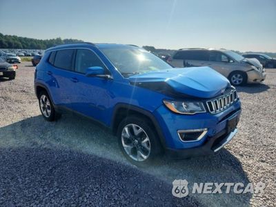 Czwarte zdjęcie samochodu z boku: 2019 JEEP COMPASS LIMITED VIN:3C4NJDCBXKT791277 - miniatura