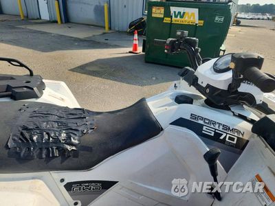 Piąte zdjęcie samochodu w środku: 2014 POLARIS SPORTSMAN 570 ATV VIN:4XAMH5EA7EA587072 - miniatura