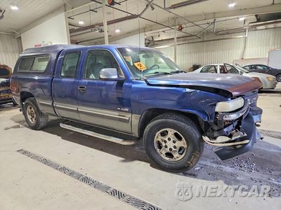 Czwarte zdjęcie samochodu z boku: 2000 CHEVROLET SILVERADO K1500 VIN:2GCEK19T5Y1232368 - miniatura