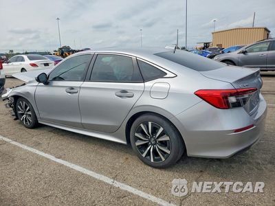 Drugie zdjęcie samochodu z przodu: 2024 HONDA CIVIC EX VIN:2HGFE1F77RH310081 - miniatura