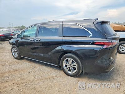 Drugie zdjęcie samochodu z przodu: 2023 TOYOTA SIENNA PLATINUM 7-PASSENGER VIN:5TDESKFC7PS101296 - miniatura