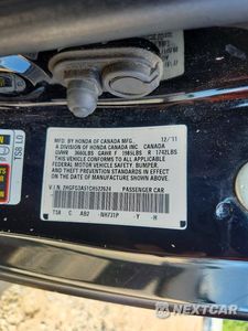 Zdjęcie 12 z 12 samochodu: 2012 HONDA CIVIC LX VIN:2HGFG3A51CH522624 - miniatura