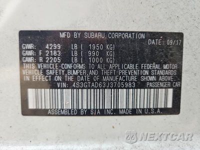Zdjęcie 13 z 13 samochodu: 2018 SUBARU IMPREZA PREMIUM PLUS VIN:4S3GTAD63J3705983 - miniatura