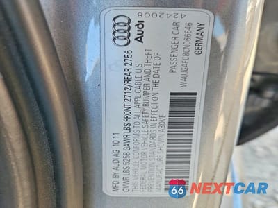 Zdjęcie 13 z 13 samochodu: 2012 AUDI A6 PRESTIGE VIN:WAUJGAFC8CN066646 - miniatura