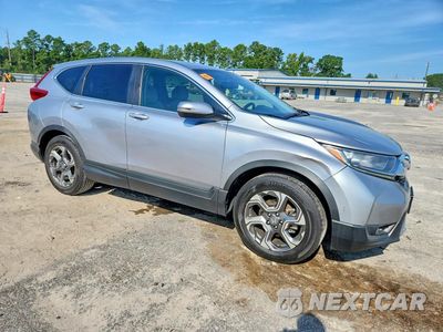 Czwarte zdjęcie samochodu z boku: 2018 HONDA CR-V EXL VIN:5J6RW1H8XJA005640 - miniatura