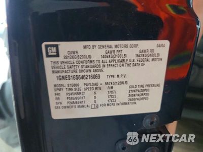 Zdjęcie 13 z 13 samochodu: 2004 CHEVROLET TRAILBLAZER EXT LS VIN:1GNES16S646216069 - miniatura