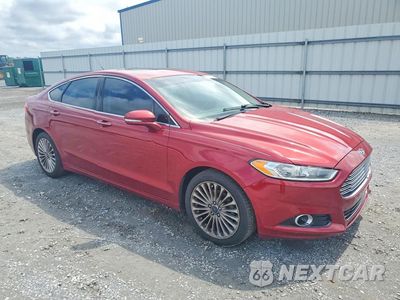 Czwarte zdjęcie samochodu z boku: 2014 FORD FUSION TITANIUM VIN:3FA6P0K98ER382101 - miniatura