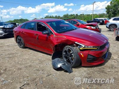 Czwarte zdjęcie samochodu z boku: 2022 KIA K5 GT LINE VIN:5XXG64J25NG120886 - miniatura