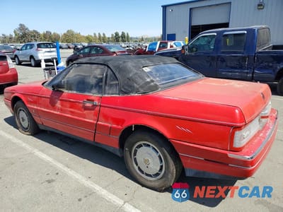 Drugie zdjęcie samochodu z przodu: 1988 CADILLAC ALLANTE VIN:1G6VR3177JU101574 - miniatura