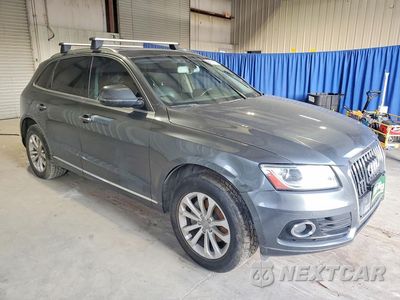 Czwarte zdjęcie samochodu z boku: 2015 AUDI Q5 PREMIUM PLUS VIN:WA1LFAFP4FA068885 - miniatura