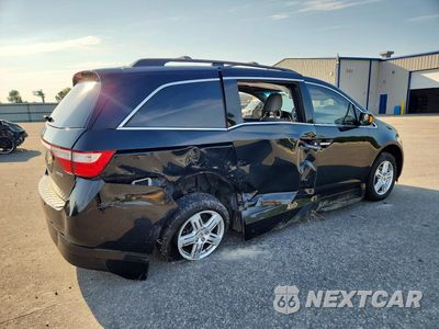 Trzecie zdjęcie samochodu z tyłu: 2013 HONDA ODYSSEY TOURING VIN:5FNRL5H99DB053849 - miniatura