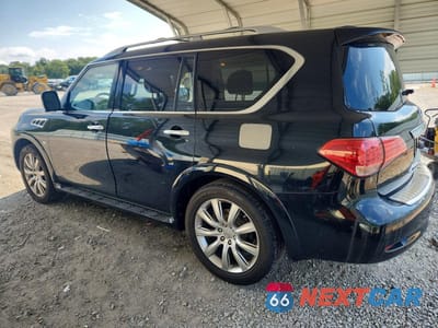 Drugie zdjęcie samochodu z przodu: 2014 INFINITI QX80 BASE VIN:JN8AZ2NF1E9554383 - miniatura