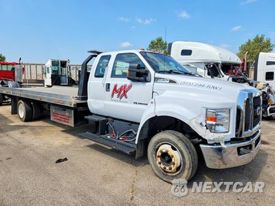 Czwarte zdjęcie samochodu z boku: 2021 FORD F650 SUPER - DELIVERY TRUCK VIN:1FDNX6DC3MDF07865 - miniatura