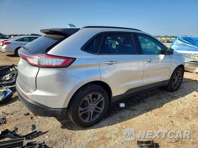 Trzecie zdjęcie samochodu z tyłu: 2018 FORD EDGE SEL VIN:2FMPK3J98JBB76314 - miniatura