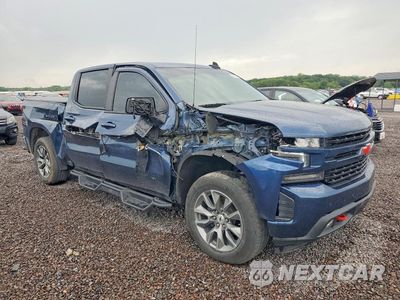 Czwarte zdjęcie samochodu z boku: 2021 CHEVROLET SILVERADO K1500 RST VIN:1GCUYEED0MZ152221 - miniatura