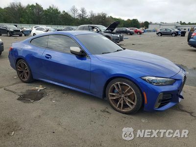 Czwarte zdjęcie samochodu z boku: 2021 BMW M440XI GRAN COUPE VIN:WBA13AR03MCF80711 - miniatura