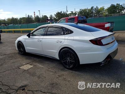 Drugie zdjęcie samochodu z przodu: 2022 HYUNDAI SONATA N LINE VIN:KMHL14JC0NA224490 - miniatura