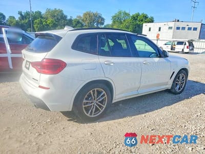 Trzecie zdjęcie samochodu z tyłu: 2019 BMW X3 XDRIVE30I VIN:5UXTR9C56KLE21089 - miniatura