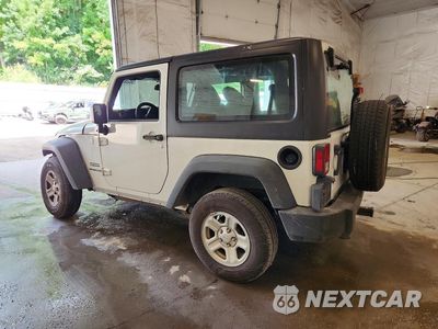 Drugie zdjęcie samochodu z przodu: 2015 JEEP WRANGLER SPORT VIN:1C4AJWAG4FL513940 - miniatura