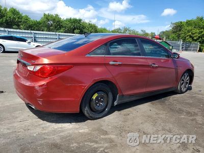 Trzecie zdjęcie samochodu z tyłu: 2013 HYUNDAI SONATA LIMITED 2.0T VIN:5NPEC4AB3DH667478 - miniatura
