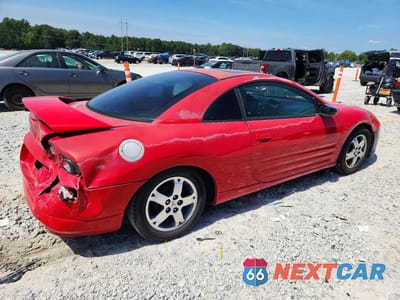 Trzecie zdjęcie samochodu z tyłu: 2003 MITSUBISHI ECLIPSE GS VIN:4A3AC44G73E059156 - miniatura